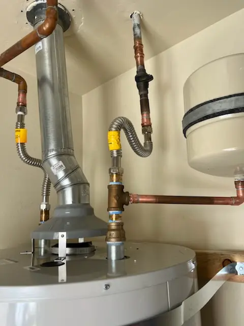 Water heater installation and plumbing repair in Stone Church